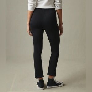 American Giant Ponte Black Pants kick ankle size 10 NWOT